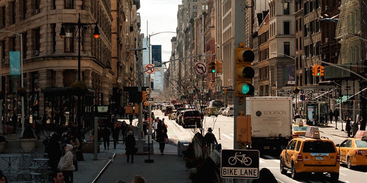 Photo of NYC streets